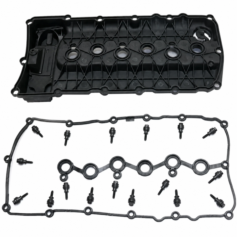 Valve Cover & Gasket For 06-17 Audi Q7 VW CC Passat Touareg 3.6L 03H103429H