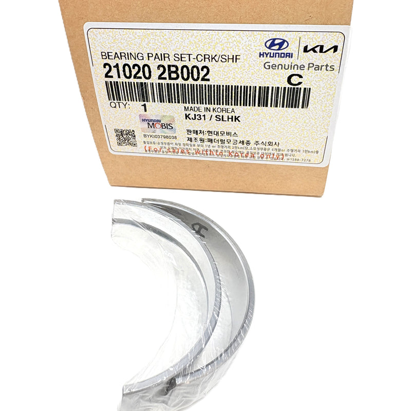 GENUINE Crankshaft Main Bearing STD A Size For 10-22 Hyundai Kia 1.6L 210202B002