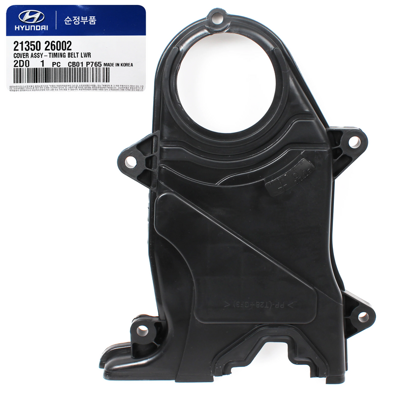 Timing Belt Lower Cover 2135026002 for Hyundai Accent Kia Rio GENUINE
