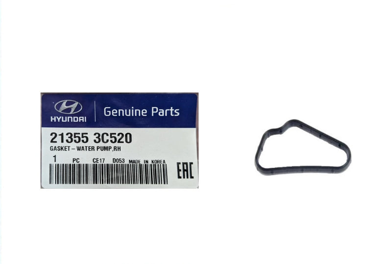 WATER PUMP RIGHT GASKET FOR 10-17 HYUNDAI KIA 3.3L 3.8L OE# 21355-3C520