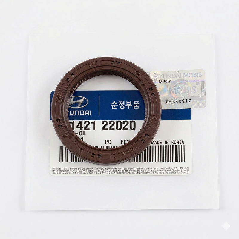 Genuine Front Crank Seal for 93-11 Accent Scoupe 06-11 Rio Rio5 OE# 21421-22020