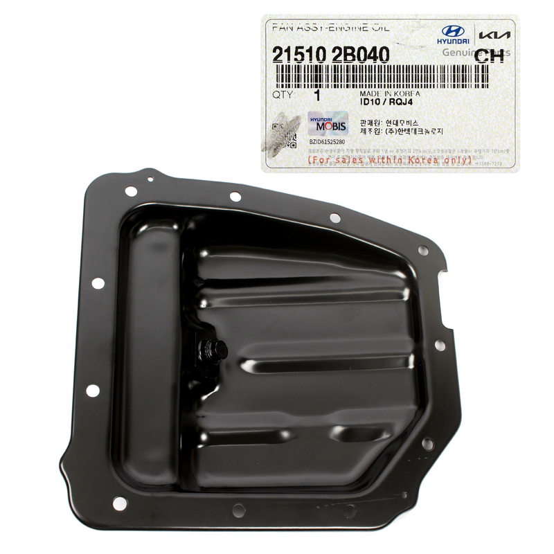 Engine Oil Pan for 10-20 Accent Veloster Rio Soul 1.6L KIA Hyundai