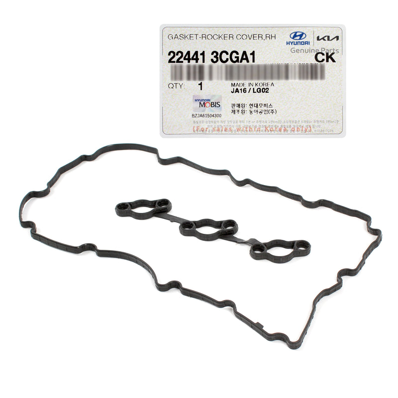 OEM Valve Cover Gasket LEFT for 11-19 Genesis Hyundai Kia 3.3L 3.8L 224533CGA2