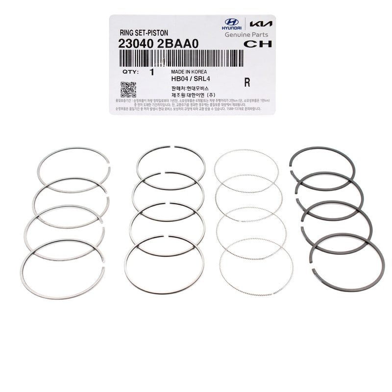 Engine Piston Rings STD for 13-20 Elantra Veloster Forte Soul 1.6L Turbo GENUINE