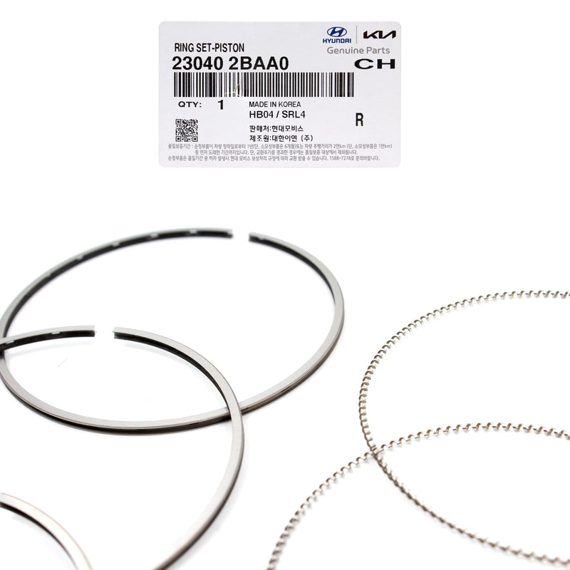 Engine Piston Rings STD for 13-20 Elantra Veloster Forte Soul 1.6L Turbo GENUINE