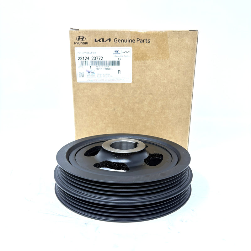 Genuine Crankshaft Damper Pulley Balancer for Kia Hyundai 04-12 2.0L 23124-23772