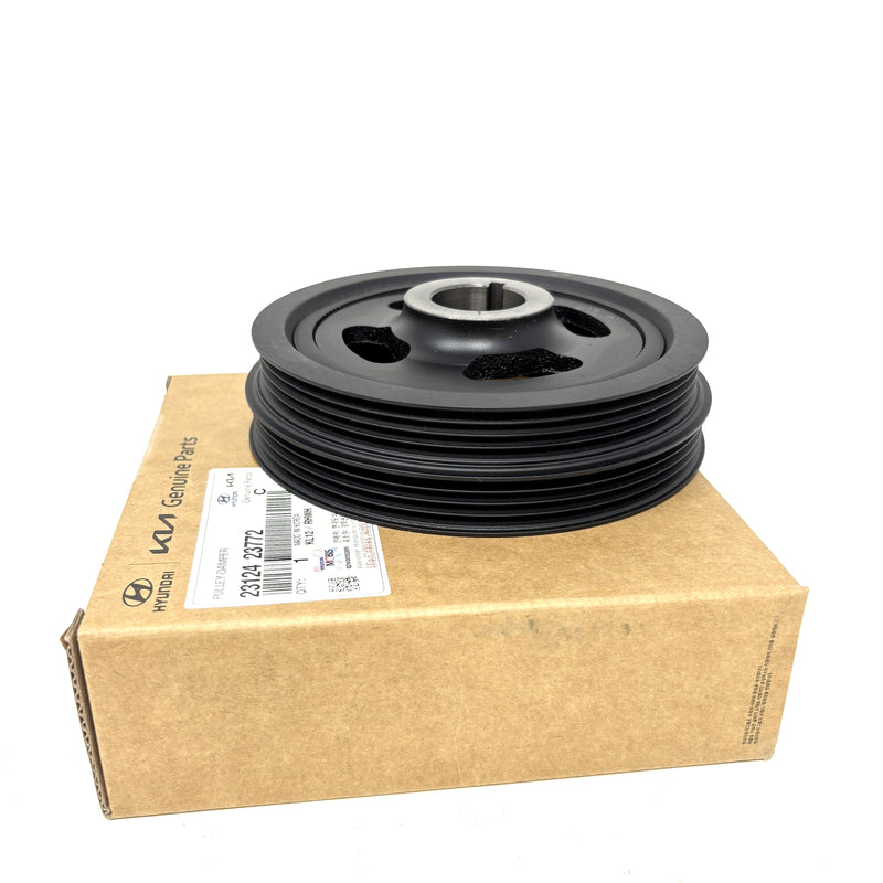 Genuine Crankshaft Damper Pulley Balancer for Kia Hyundai 04-12 2.0L 23124-23772