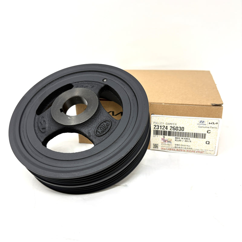 Genuine Damper Pulley for 96-11 Hyundai Accent 06-11 Kia Rio Rio5 23124-26030