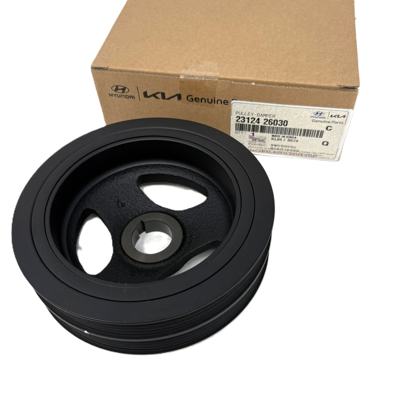 Genuine Damper Pulley for 96-11 Hyundai Accent 06-11 Kia Rio Rio5 23124-26030