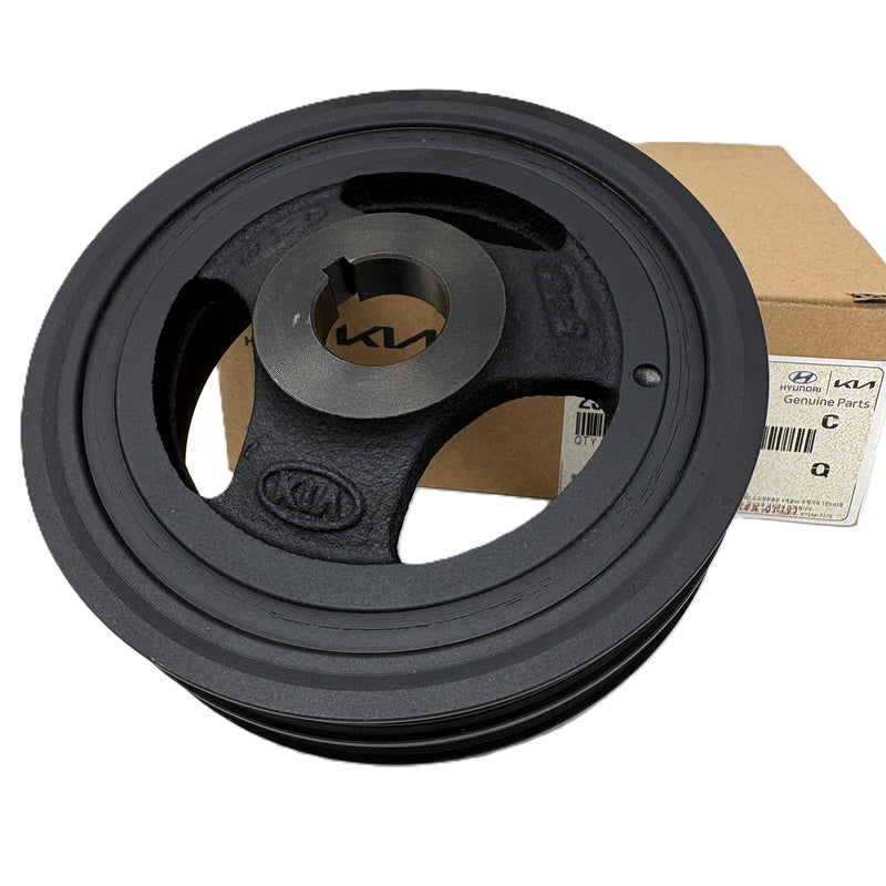 Genuine Damper Pulley for 96-11 Hyundai Accent 06-11 Kia Rio Rio5 23124-26030