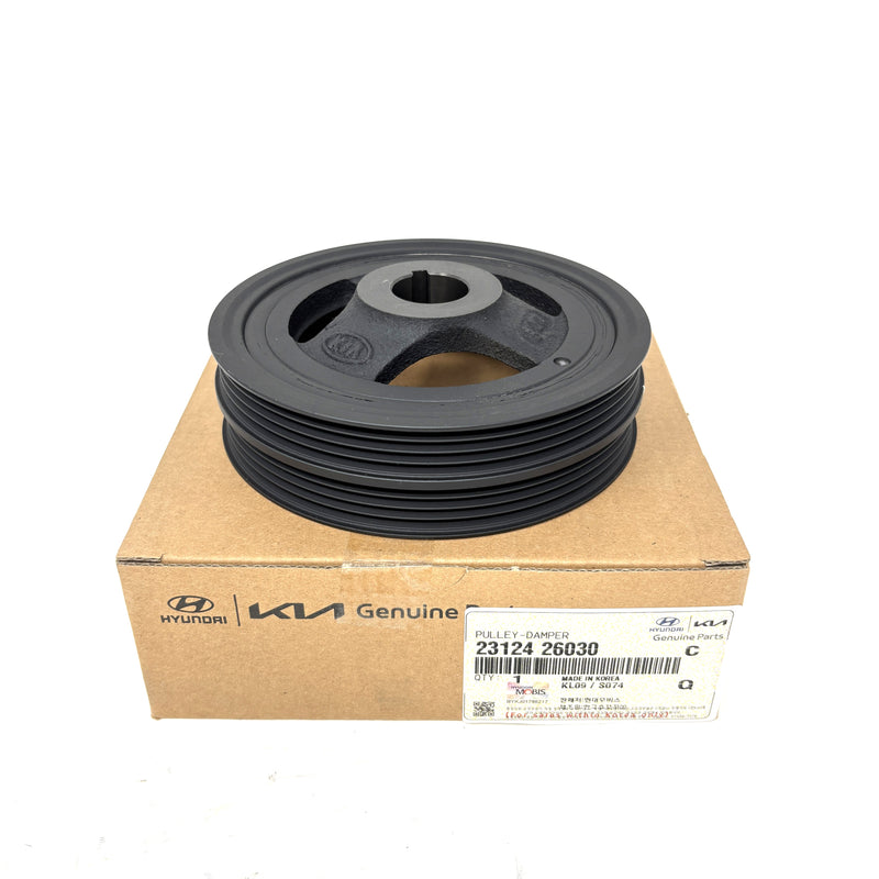 Genuine Damper Pulley for 96-11 Hyundai Accent 06-11 Kia Rio Rio5 23124-26030