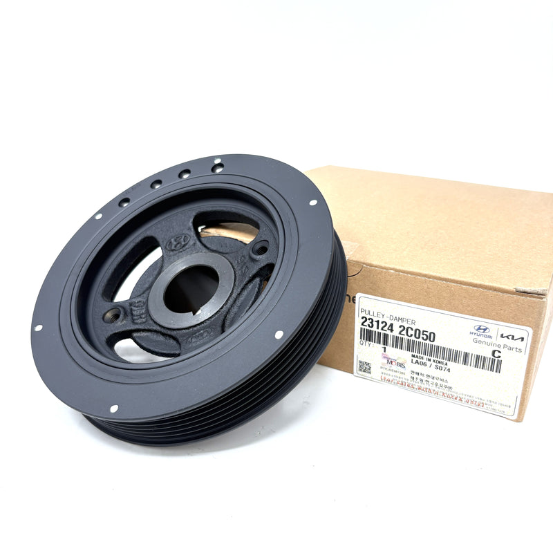 Genuine Crankshaft Damper Pulley for 10-14 HYUNDAI GENESIS COUPE 231242C050