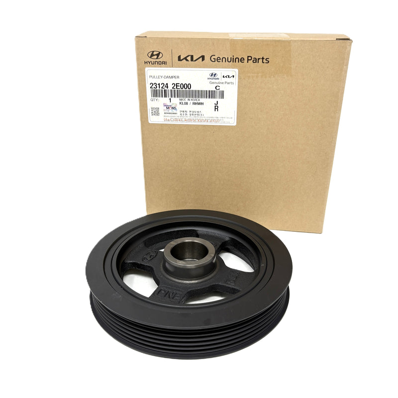 CRANKSHAFT DAMPER PULLEY 11-20 HYUNDAI 12-18 KIA 1.8L 2.0L 23124-2E000