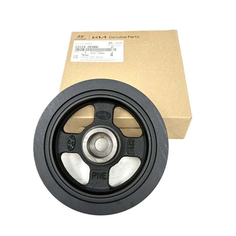CRANKSHAFT DAMPER PULLEY 11-20 HYUNDAI 12-18 KIA 1.8L 2.0L 23124-2E000