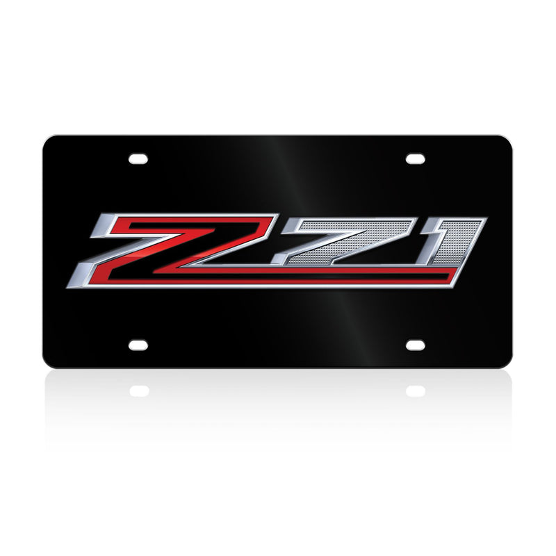 Eurosport Daytona- 2019- Current, Chevrolet Z71 Lazer-Tag, Acrylic License Plate