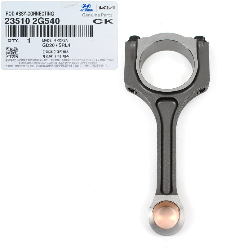 4x Engine Connecting Rod for 11-15 Sonata Optima Sorento 2 4L 235102G540 GENUINE