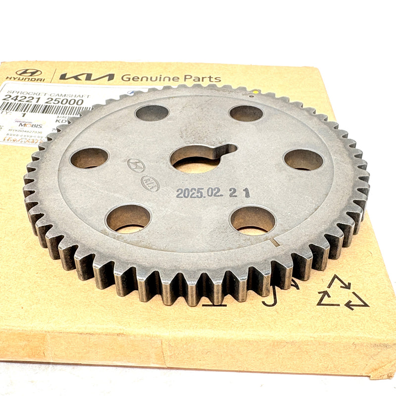 Genuine Camshaft Sprocket for 06-08 Sonata 06-13 Forte Optima Rondo 24221-25000