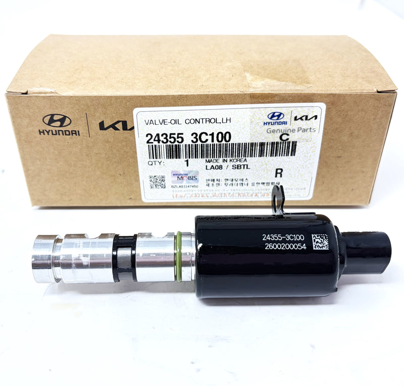 GENUINE Oil Control Valve LEFT for 06-12 Hyundai Kia 3.3L 3.8L 4.6L 243553C100