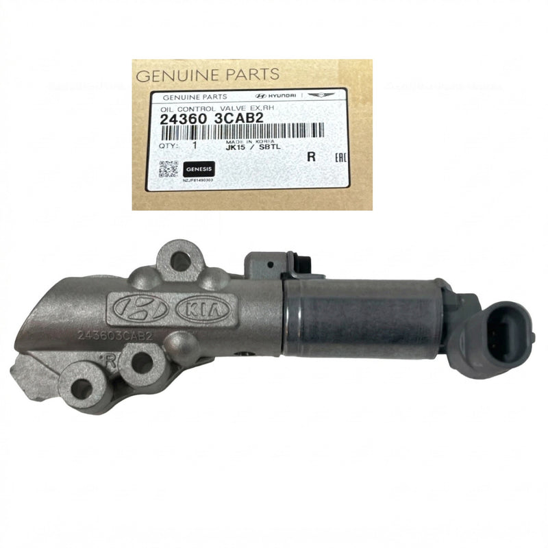 GENUINE Oil Flow Control Valve EXHAUST RH for 2012-2024 243603CAB2