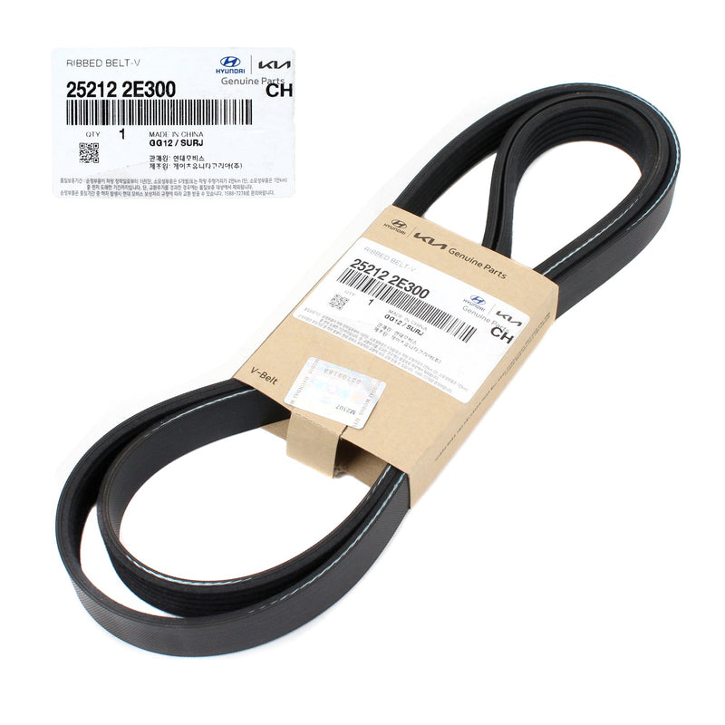 Serpentine V Belt for 2016-2020 Kia Forte Hyundai 2.0L GENUINE 252122E300