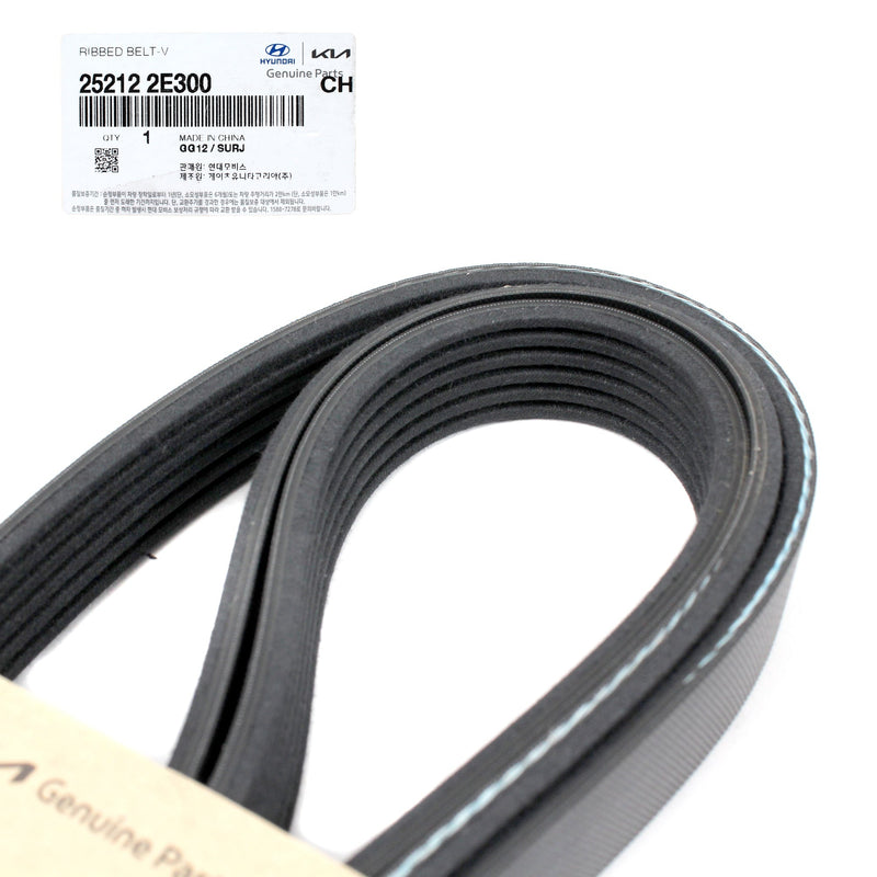 Serpentine V Belt for 2016-2020 Kia Forte Hyundai 2.0L GENUINE 252122E300
