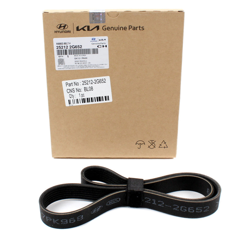 Serpentine Belt for 2011-2016 Hyundai Sonata Optima HYBRID 252122G652 GENUINE