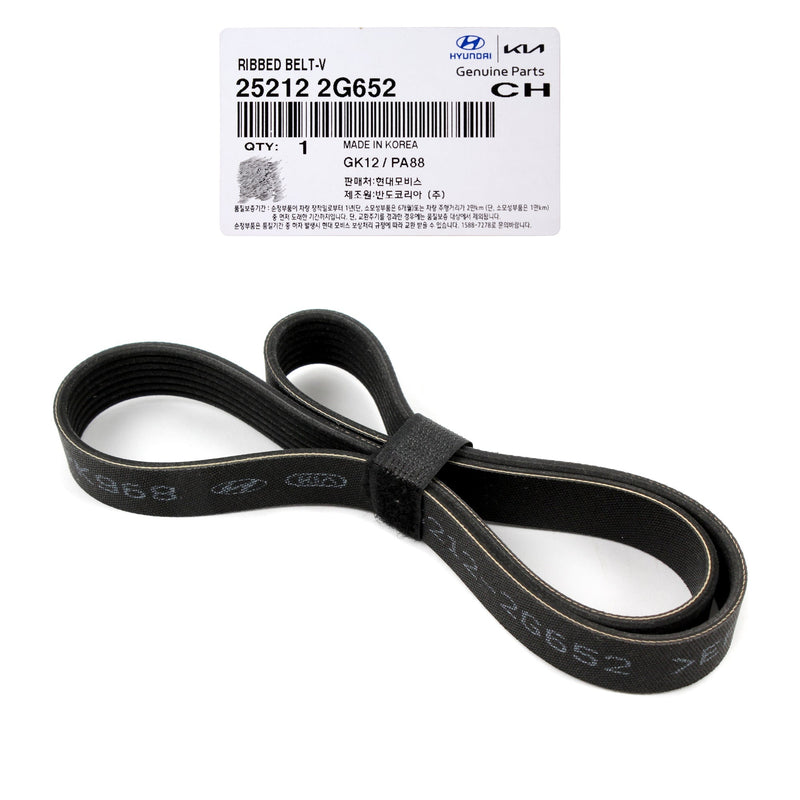 Serpentine Belt for 2011-2016 Hyundai Sonata Optima HYBRID 252122G652 GENUINE