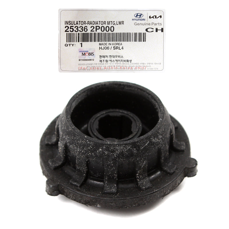 Radiator MTG Lower Insulator for 10-20 Hyundai Kia 253362P000 GENUINE