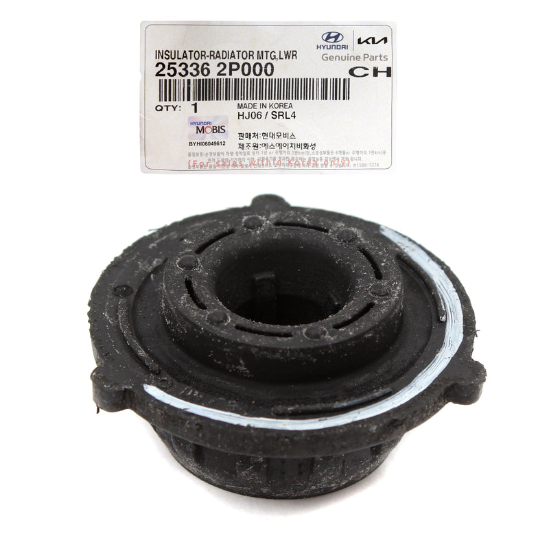 Radiator MTG Lower Insulator for 2010-2020 Hyundai Kia 253362P000 2 Pack