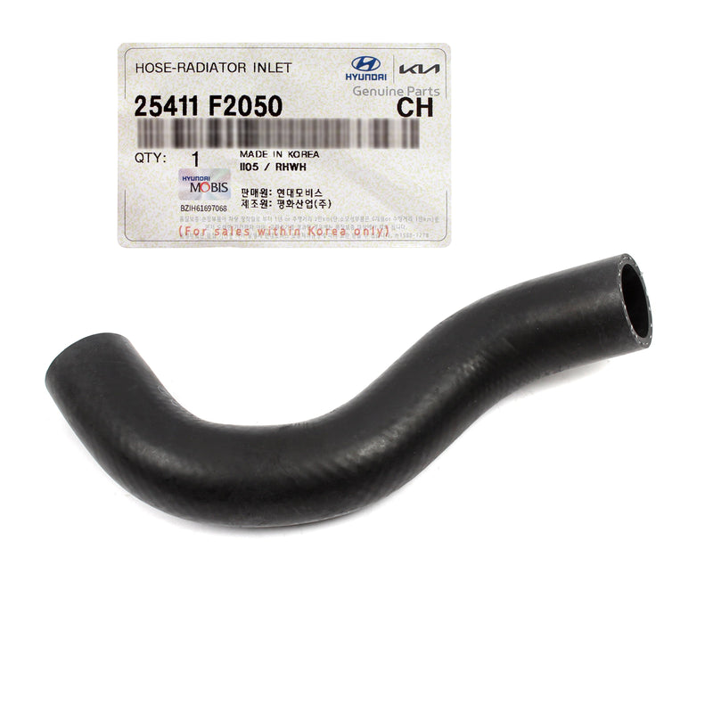 Radiator Upper Hose for 2017-23 Elantra Veloster Forte 2.0L 25411F2050 GENUINE