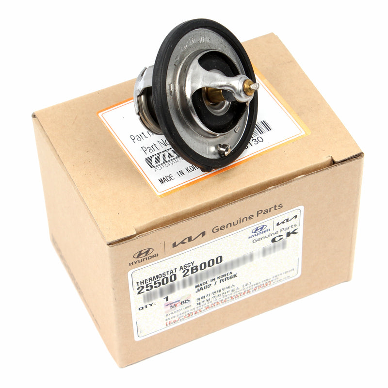 Coolant Thermostat for 2010-2024 Hyundai Kia 1.6L OEM 255002B000 GENUINE