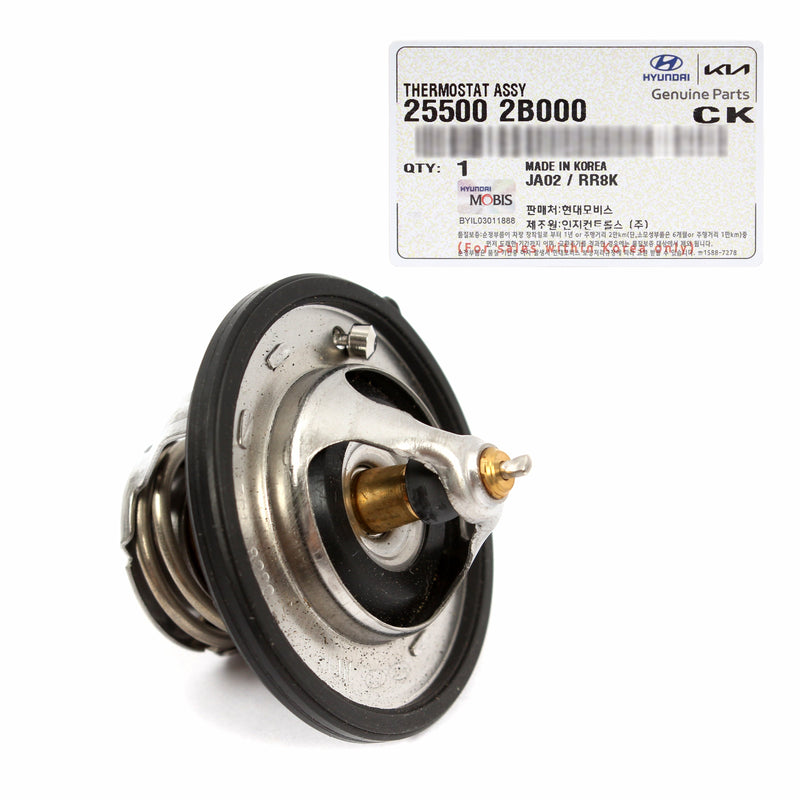 Coolant Thermostat for 2010-2024 Hyundai Kia 1.6L OEM 255002B000 GENUINE