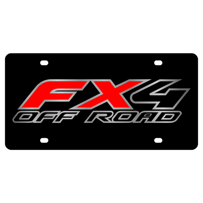 Eurosport Daytona- Compatible with -, Ford FX4 Offroad License Plate