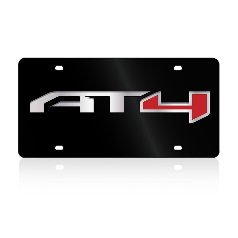 Eurosport Daytona- Compatible for GMC AT4 Lazer-Tag, Acrylic License Plate