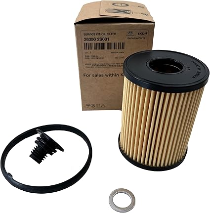 Genuine 4PACK Oil Filters for 2020-2025 Hyundai Kia 2.5L Models 26350-2S001