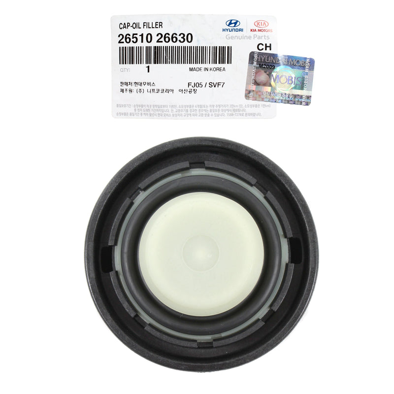 Oil Filter Cap 2651026630 for Hyundai Kia Tucson Forte Optima Elantra 11-23