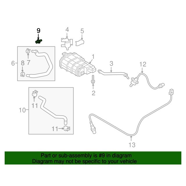 OEM PCV Valve for 2008-24 Hyundai Kia 267402G000 GENUINE