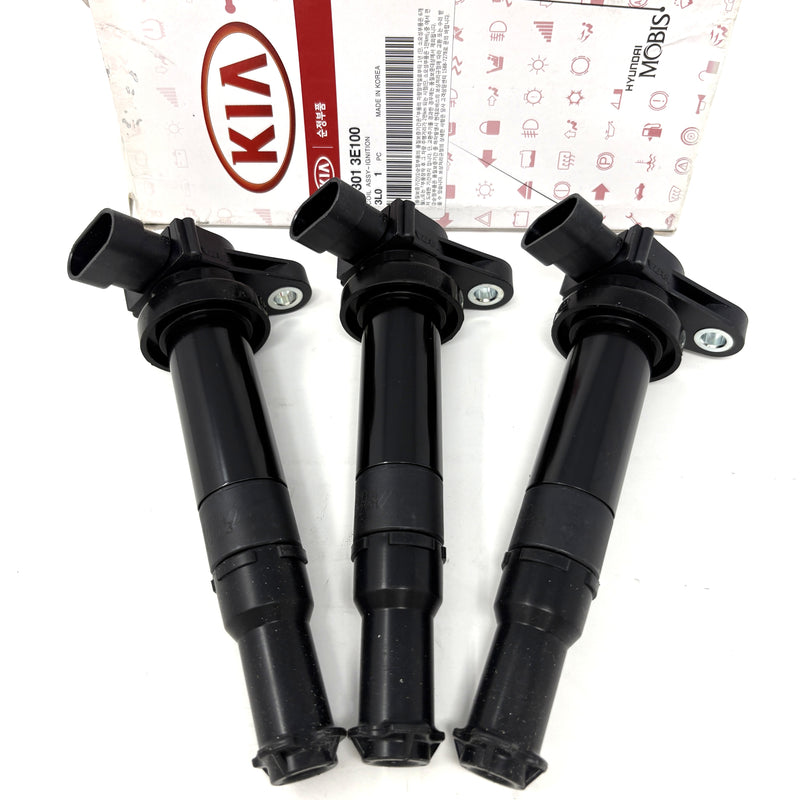 GENUINE Ignition Coil 3PCS for 06-08 Hyundai Santa Fe Kia Optima 2.7L