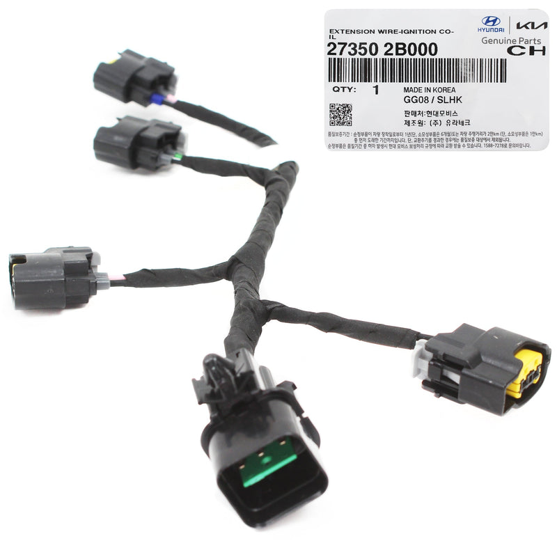 Ignition Coil Wire Harness GENUINE for 10-14 Veloster Rio Soul 273502B000