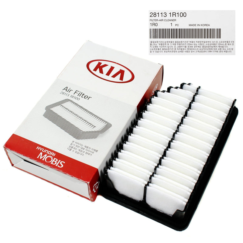 Air Filter for 12-17 Hyundai Accent Veloster Kia Rio Soul 281131R100 GENUINE