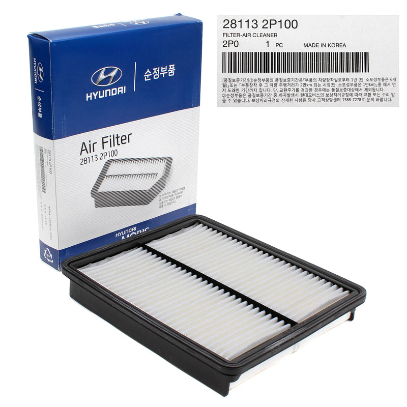 Air Cleaner Filter for 2010-2017 Azera Santa Fe Sonata Optima Sorento 281132P100
