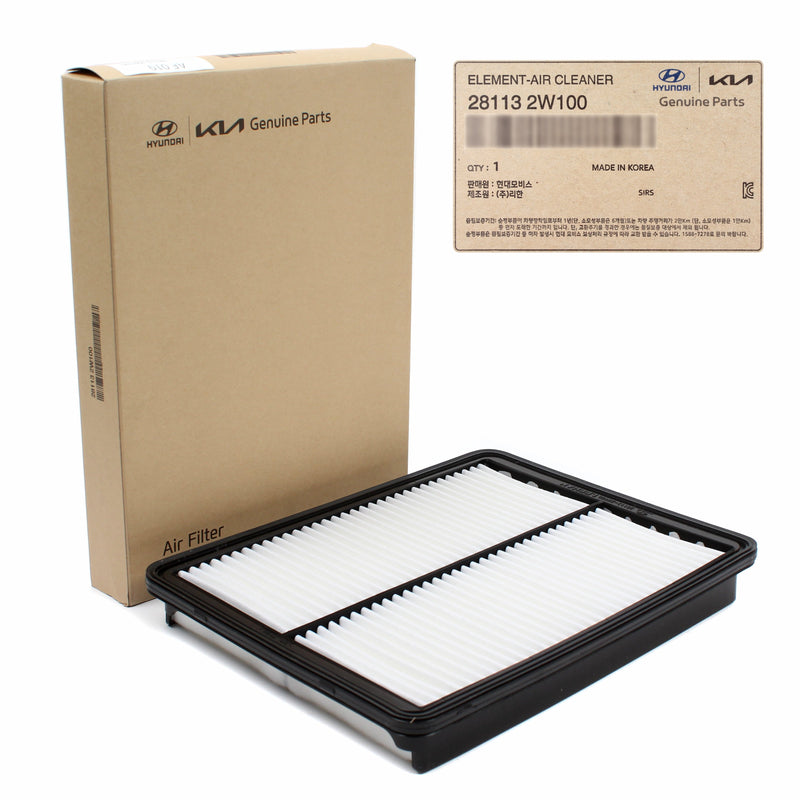 Air Cleaner Filter for 2013-2019 Santa Fe 2014-2015 Sorento 281132W100 GENUINE