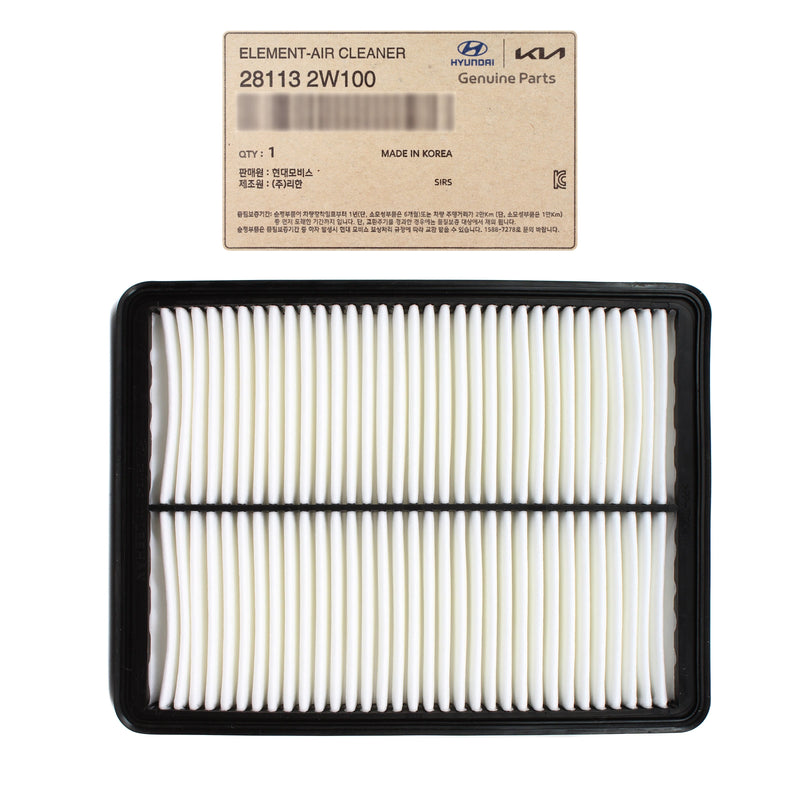 Air Cleaner Filter for 2013-2019 Santa Fe 2014-2015 Sorento 281132W100 GENUINE