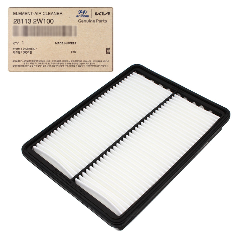 Air Cleaner Filter for 2013-2019 Santa Fe 2014-2015 Sorento 281132W100 GENUINE