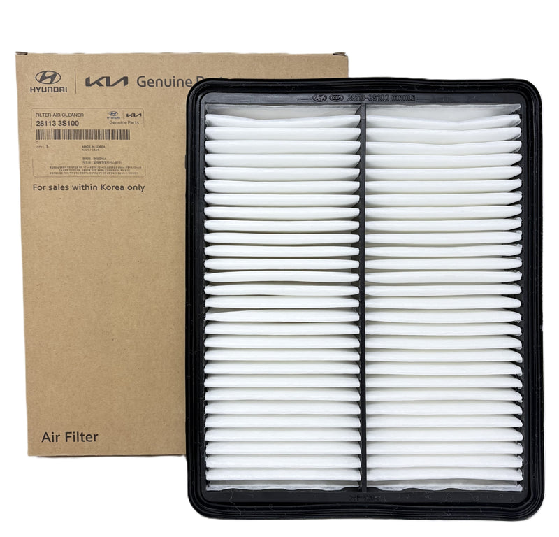 Engine Air Filter GENESIS SONATA HYBRID OPTIMA CADENZA SONATA AZERA 281133S100