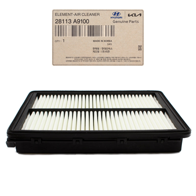 Air Filter for 2020-2024 Hyundai Palisade 2017-20 Santa Fe 28113A9100 GENUINE