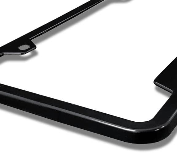 Au-TOMOTIVE GOLD, INC. Black Notched License Plate Frame for Dodge Scat Pack
