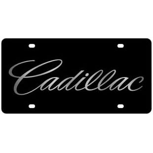 Eurosport Daytona- Compatible with Cadillac on Carbon Steel License Plate