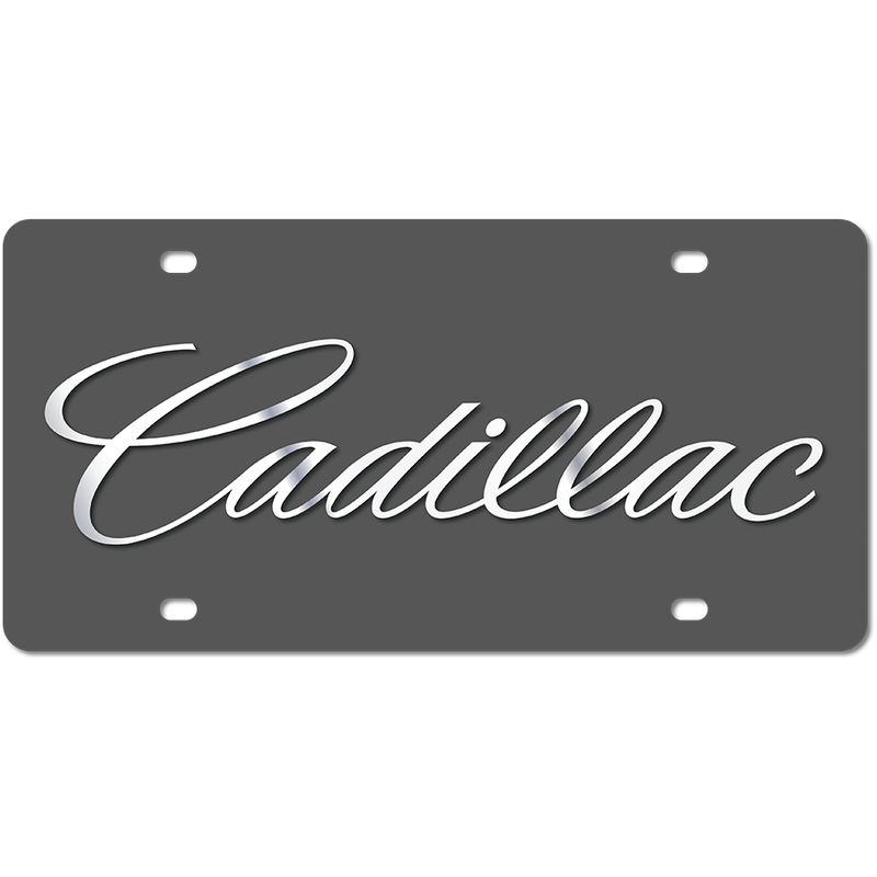 Eurosport Daytona- Compatible with Cadillac on Carbon Steel License Plate