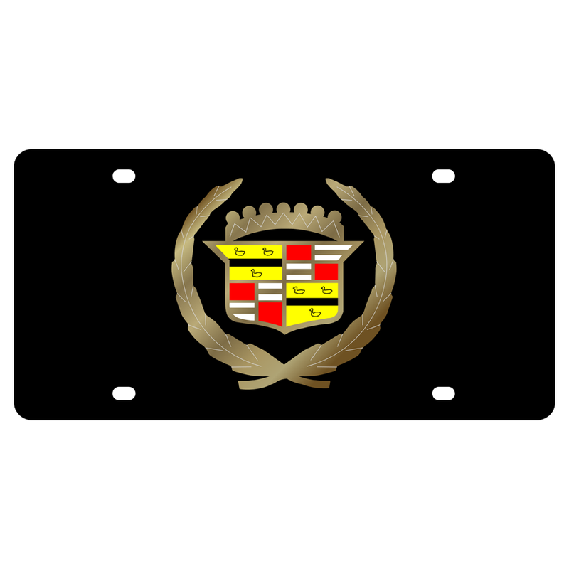 Eurosport Daytona- Compatible with Cadillac - Carbon Steel License Plate